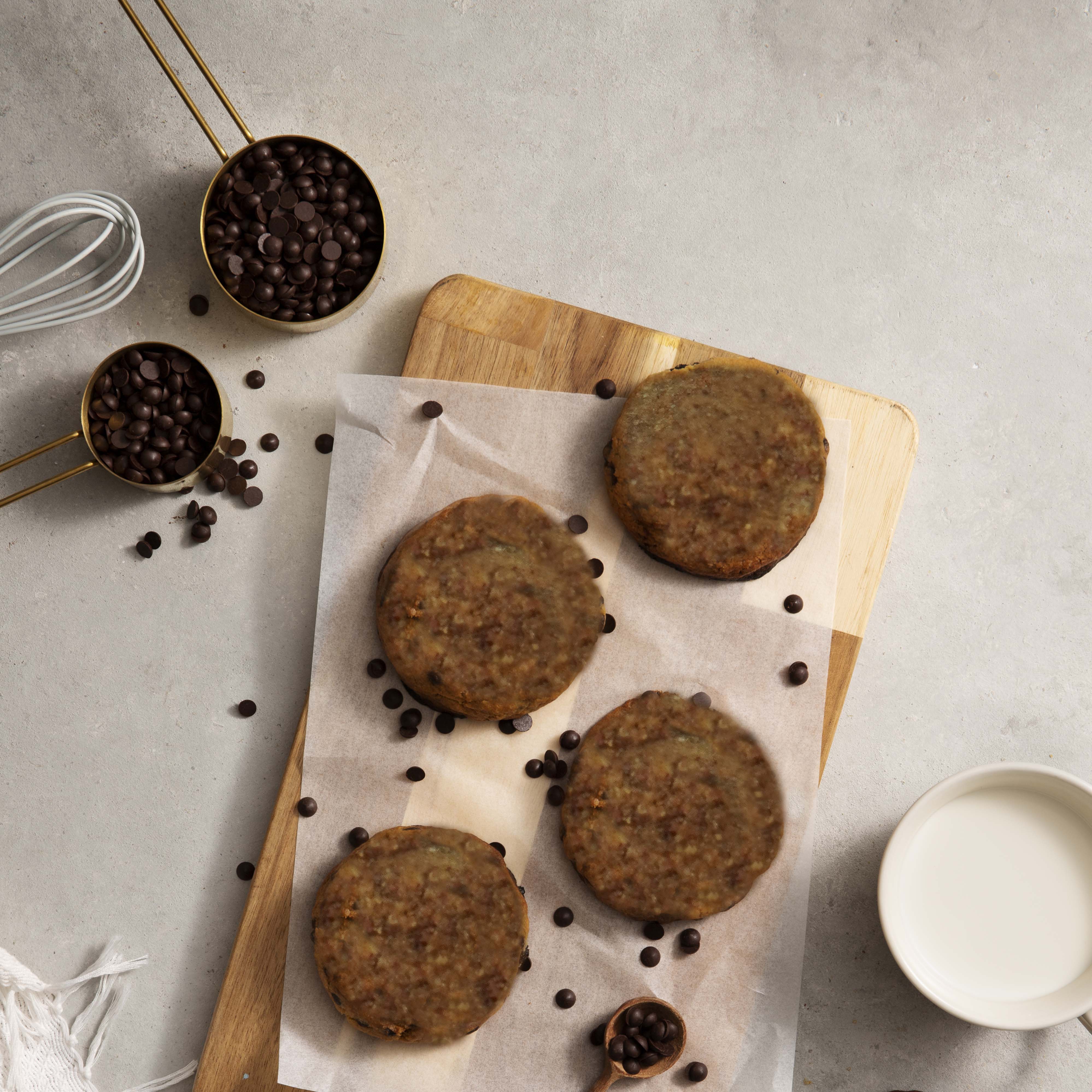 Ragi Choco Chip Cookies