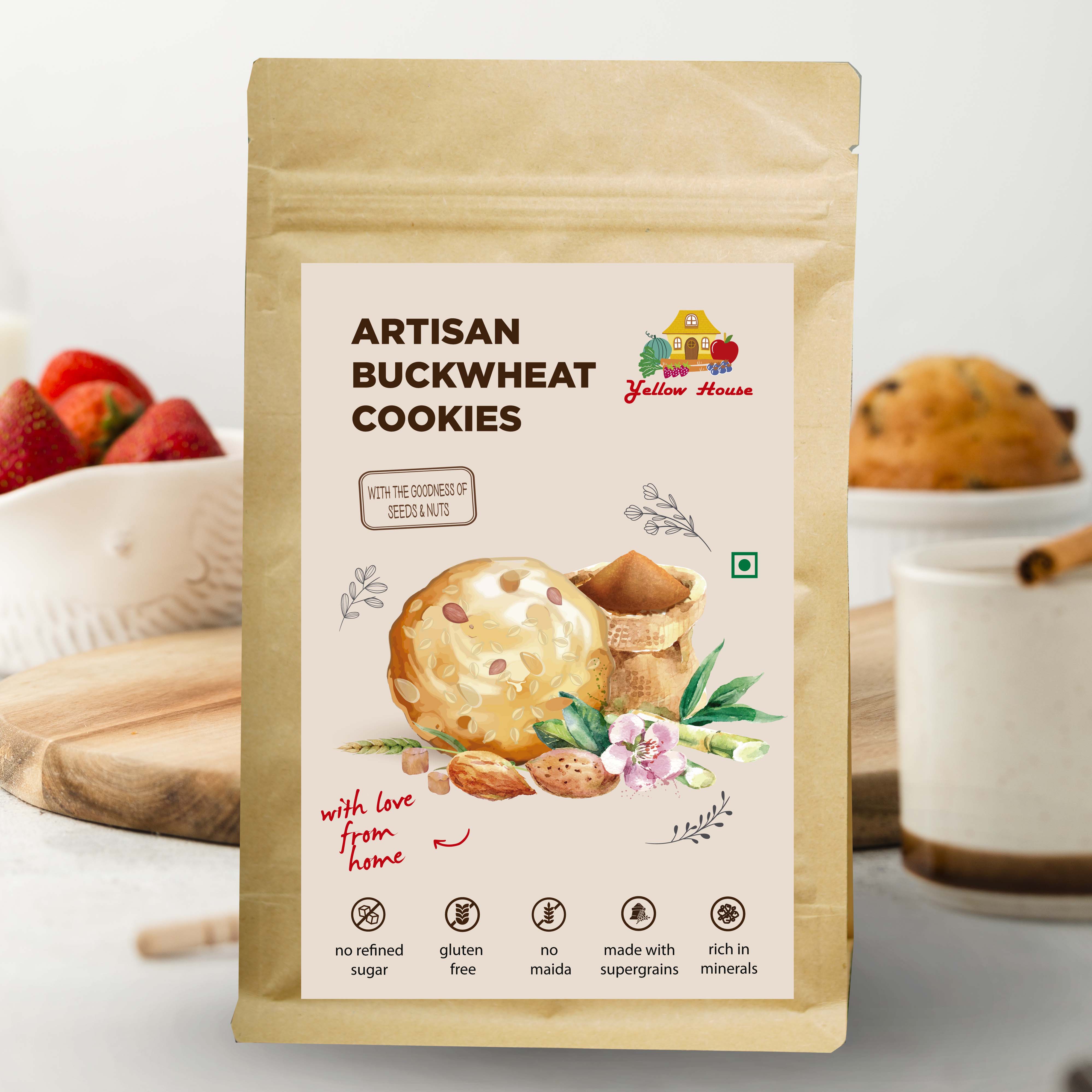 Artisan Buckwheat Cookies