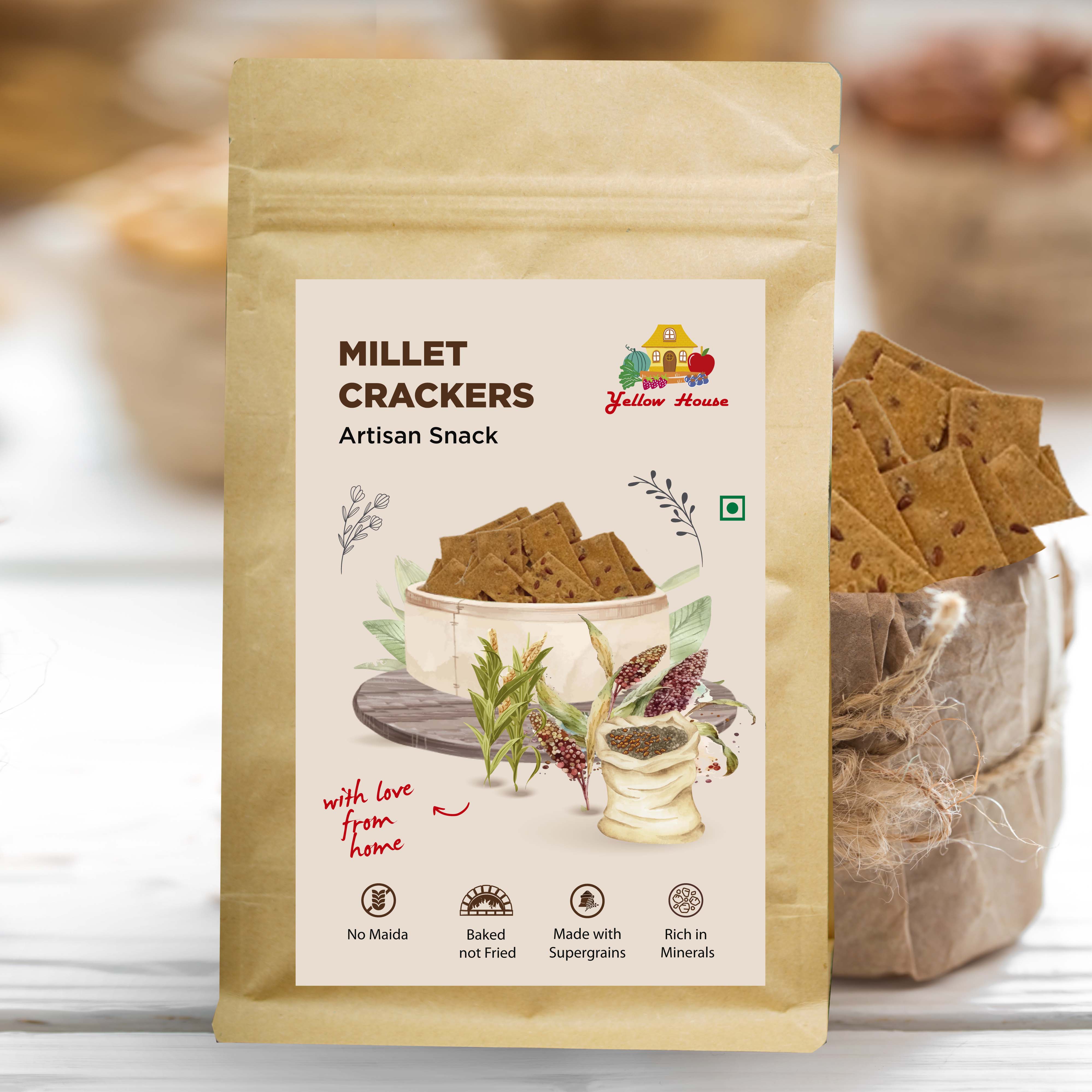 Millet Crackers