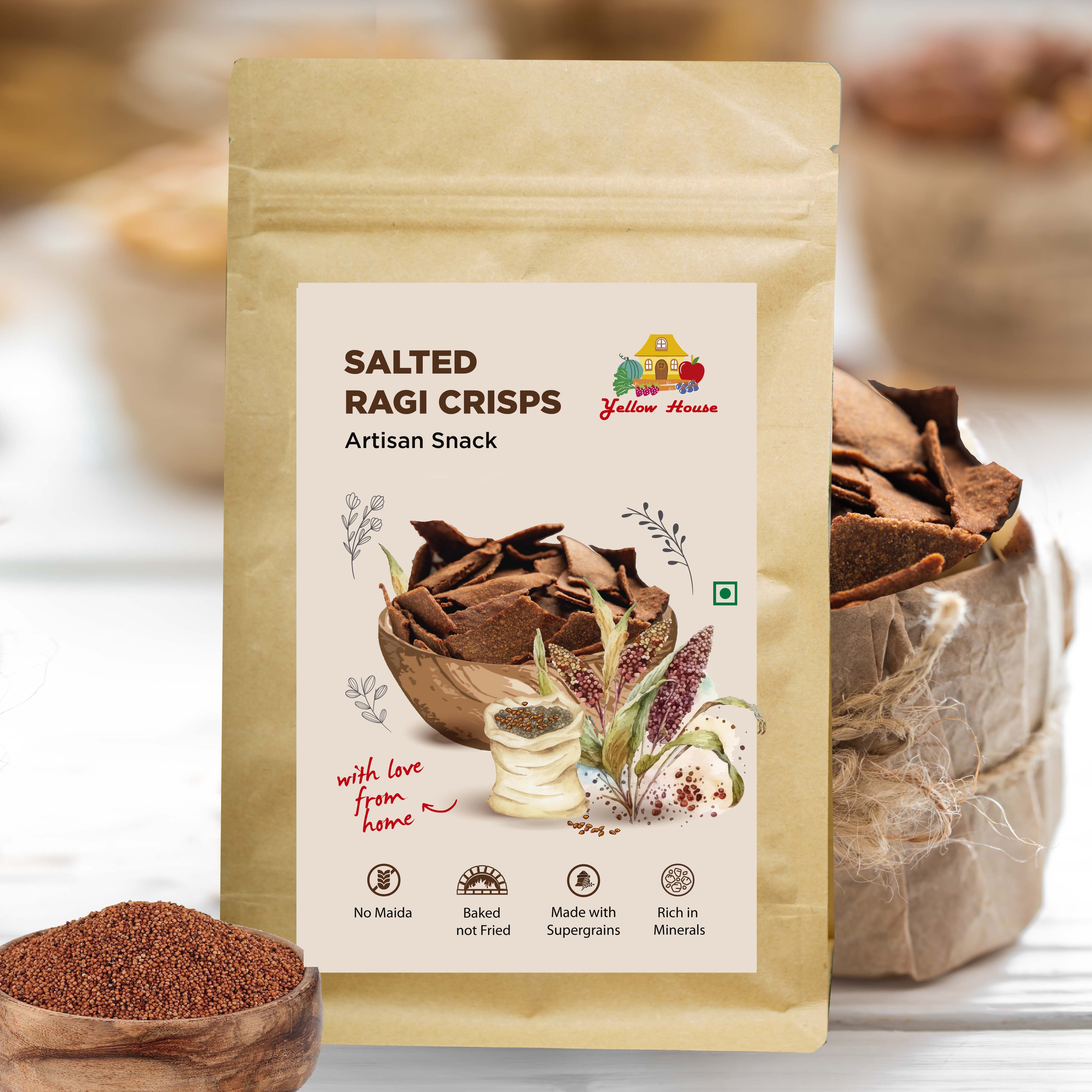 Salted Ragi Crisps